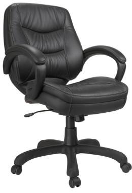 Black Mid Back Conference Room Office Chair - Dakota Series
