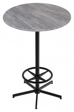 Round Bar Height Table