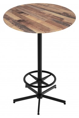 Round Bar Height Table