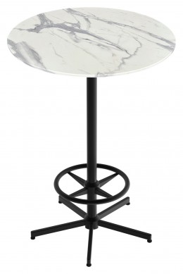 Round Bar Height Table