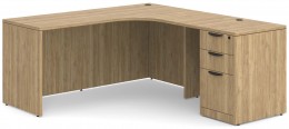 Corner Desk with Storage