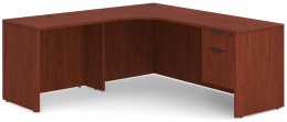 Corner Office Desk with Storage