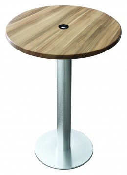 Round Outdoor Bar Height Table