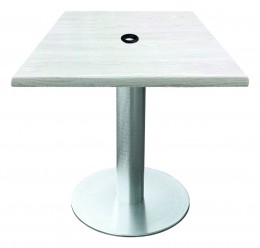 Outdoor Dining Table with Umbrella Hole