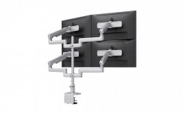 Quad Monitor Arms - Desk Clamp - Kata Series