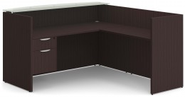 Modern L Shaped Reception Desk