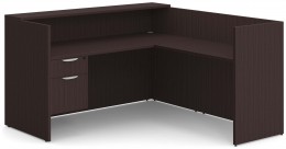 L-Shaped Reception Desk
