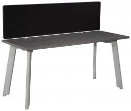 Small Desk with Privacy Panel
