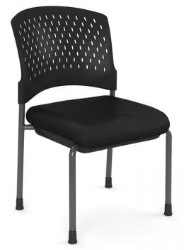 Heavy Duty Stacking Guest Chair without Arms - Arc
