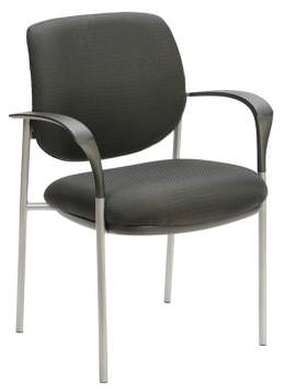 Modern Stacking Chair with Arms - Silverado Series
