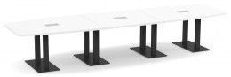 Modern Boat Shaped Conference Table
