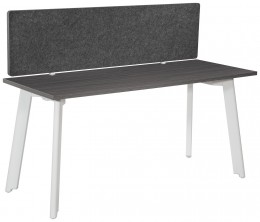 Small Desk with Privacy Panel