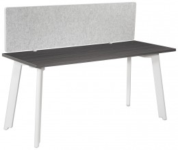 Small Desk with Privacy Panel