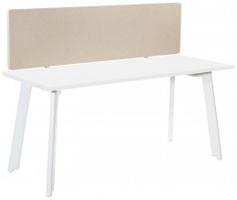 Small Desk with Privacy Panel