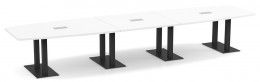 Rectangular Conference Table and Chair Set