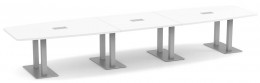 Modern Boat Shaped Conference Table