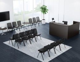 Modern L Shaped Reception Desk