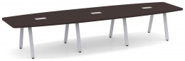 Modern Boat Shaped Conference Table