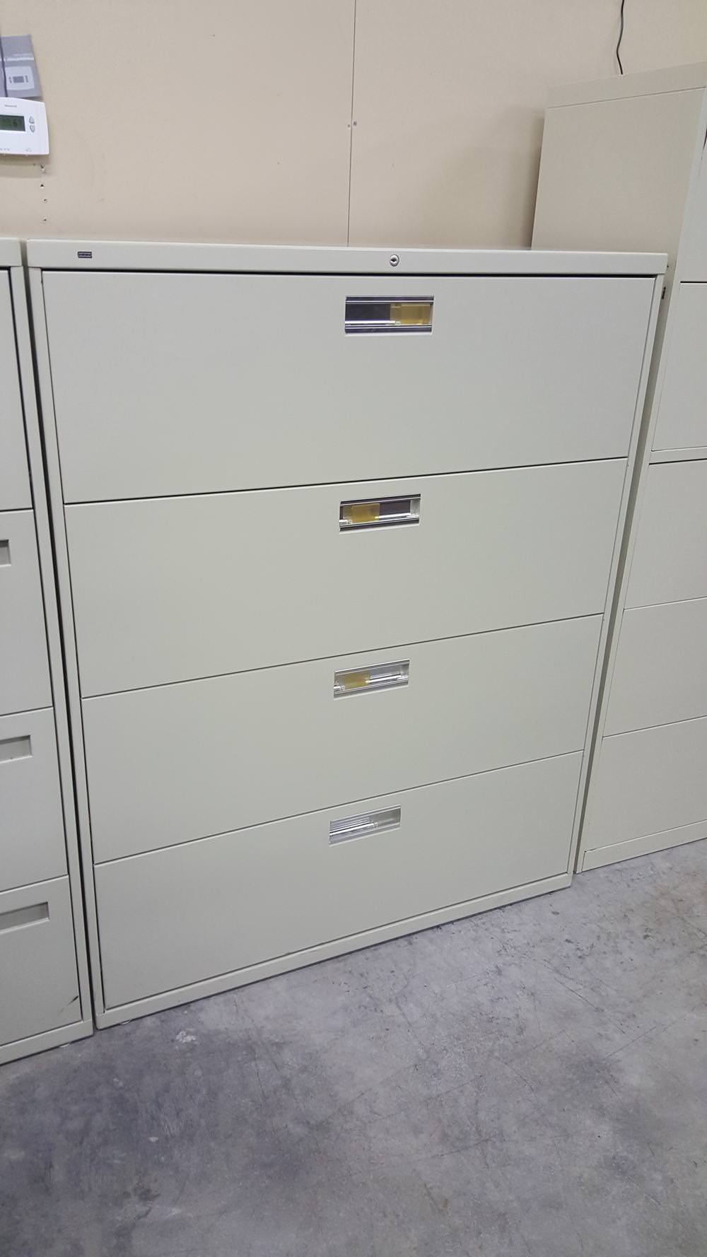 Four Drawer Locking Lateral HON Filing File