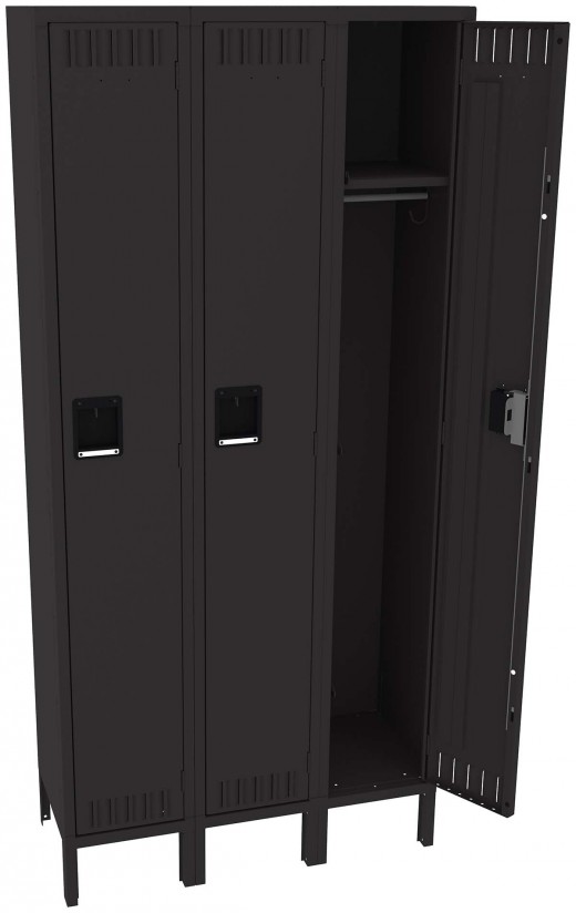 Assm-Sgl Tier-3 Wd-36wx15dx78h with Legs