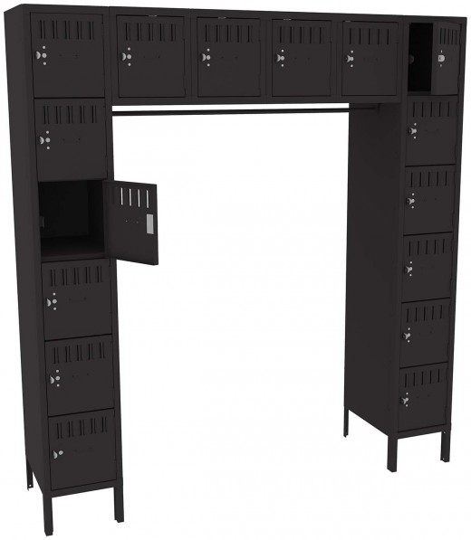 16 Person Locker 72wx18dx78h