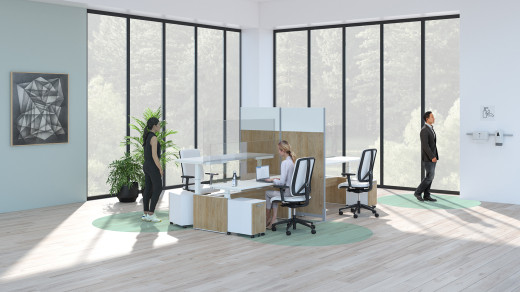 Modern Office Design With Groupe Lacasse