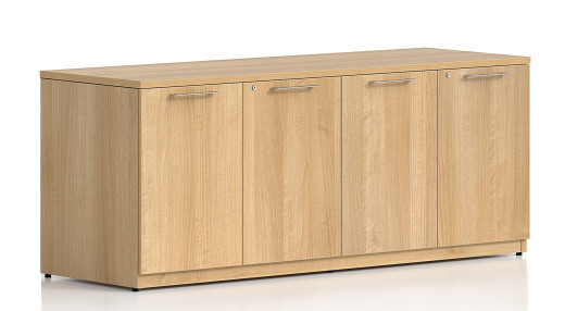 Storage Cabinet Credenza - 72W x 24D x 29H