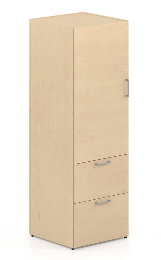 Storage Cabinet w/Hinged Door Storage & Drawers - 24W x 24D x 73H