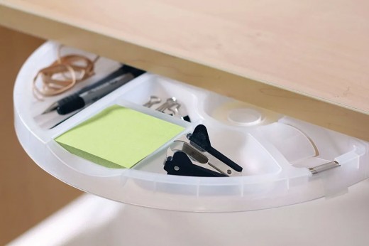 Radius Organizer Tray (Translucent)