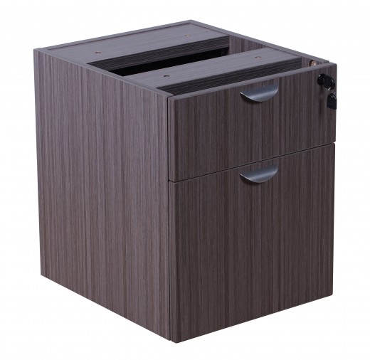 2 Drawer Hanging Pedestal - 16W x 18D x 19H