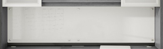 17X69 Magnetic Glass Dry Erase Board