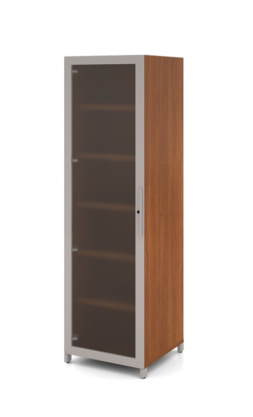 24W x 24D x 81H Vertical Storage Cabinet - Left Open