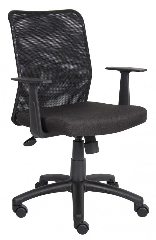 Budget Mesh Task Chair W/ T-Arms