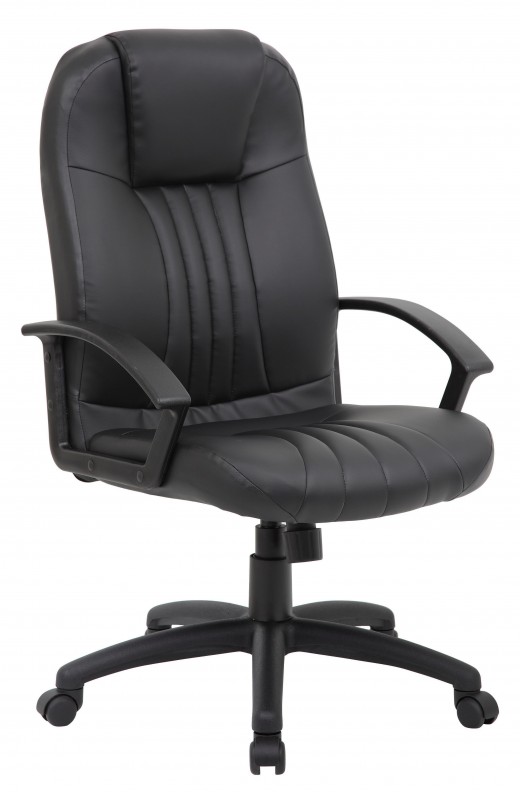 High Back Leather Plus Chair