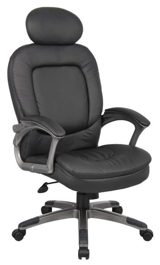 Executive Pillow Top Chair W/ Headrest