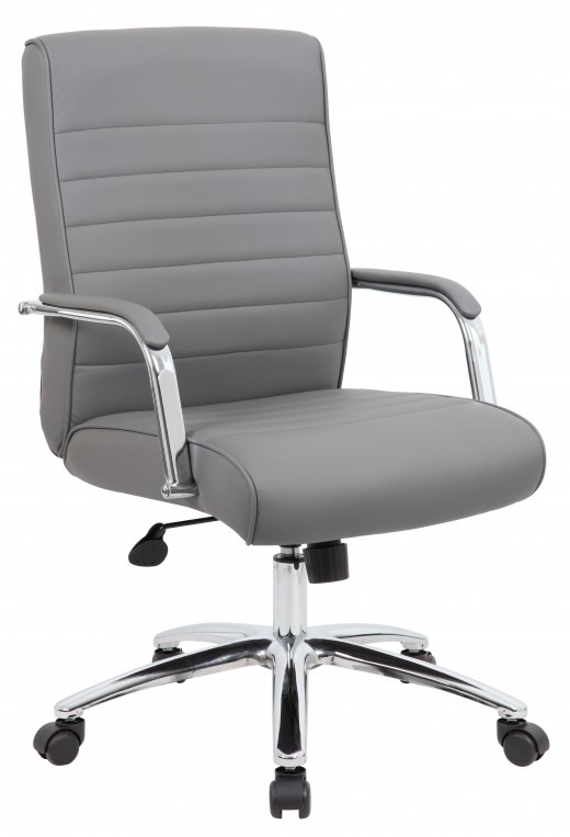 Modern Executive Conference Chair - Grey