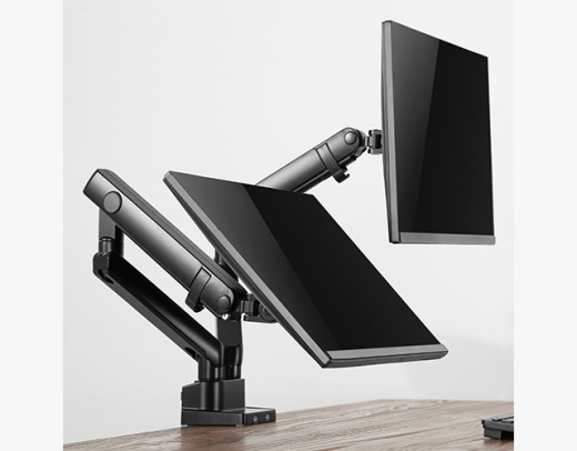 EXP V2 Dual Monitor Arm - Black