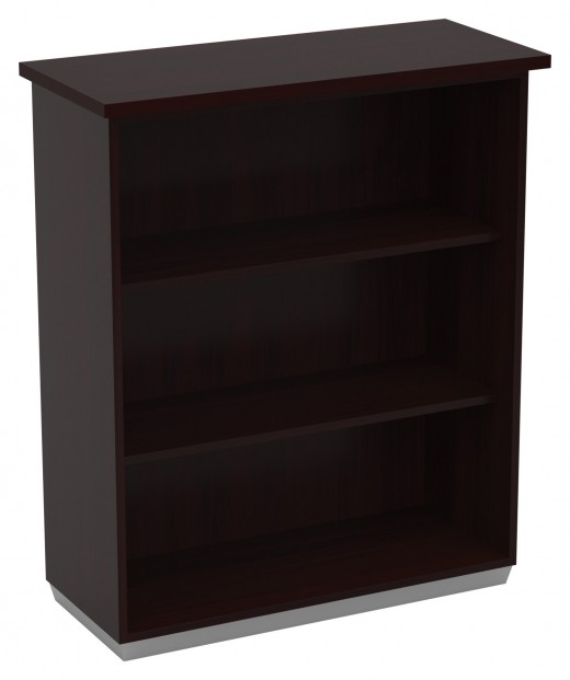 Tuxedo 3-Shelf Bookcase/Open Hutch