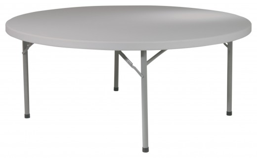 71 Round Resin Multi Purpose Table