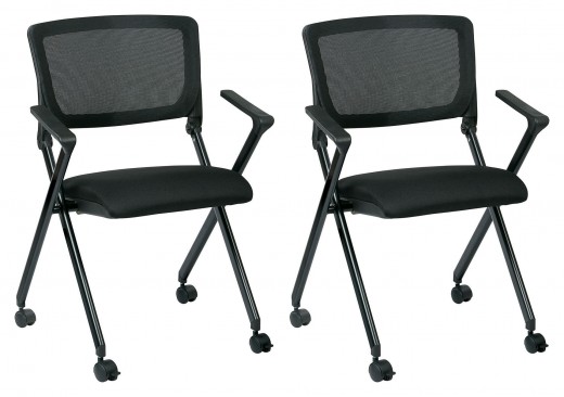 Folding Chair with breathable Mesh Back