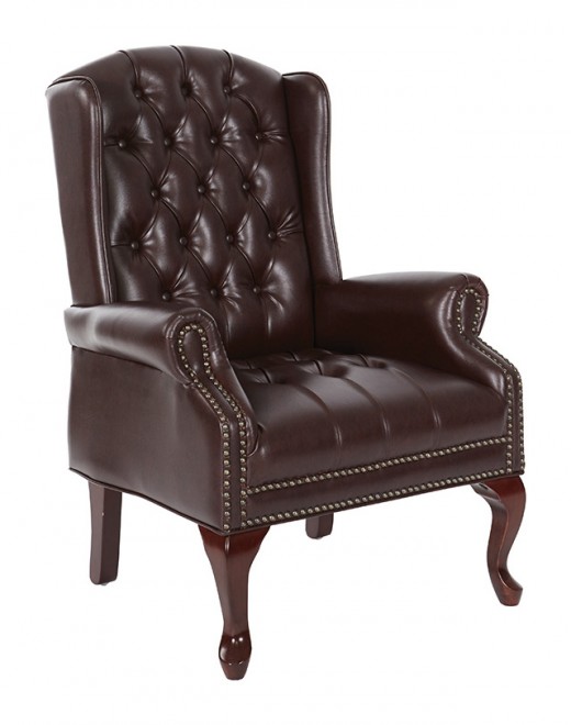 Traditional Queen Anne Style Chair