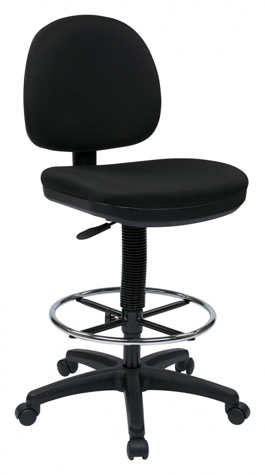 Lumbar Support Drafting Chair