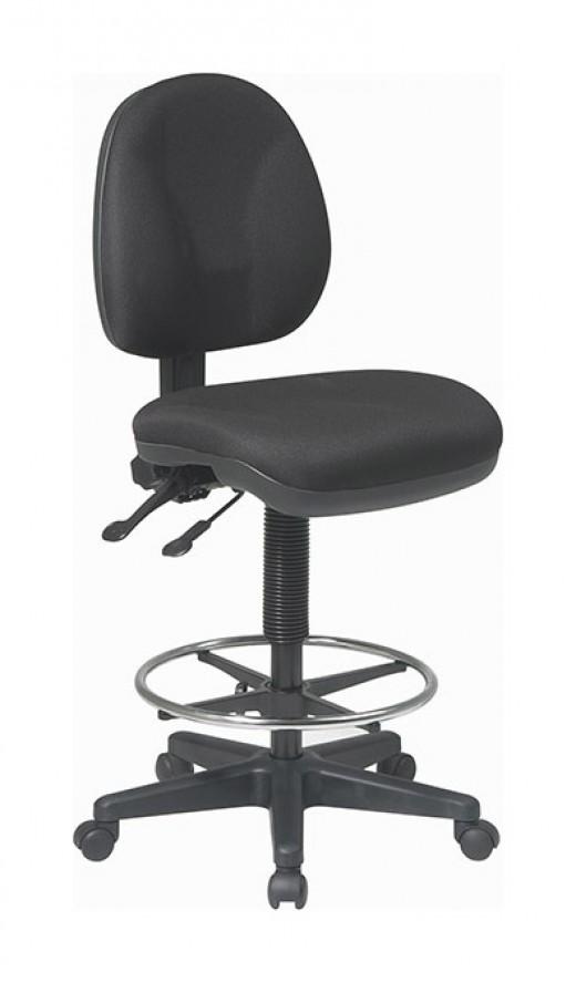 Deluxe Ergonomic Drafting Chair