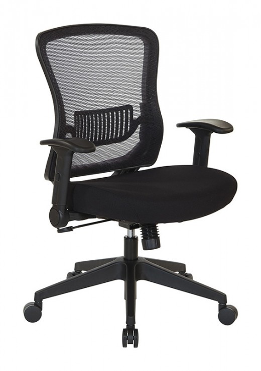 Dark Air Grid Back Managers Chair