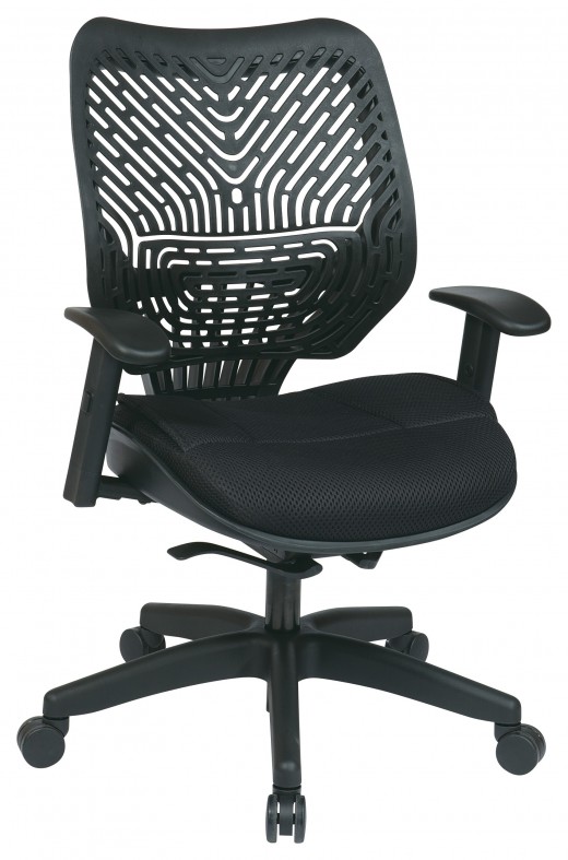 Unique Self Adjusting SpaceFlex? Back Managers Chair