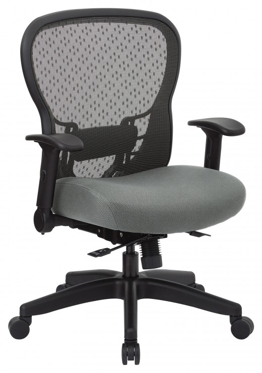 R2 SpaceGrid Back Chair with Memory Foam Mesh Seat