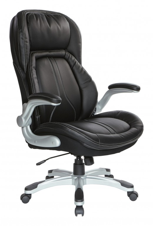 Bonded Leather Executive Chair with