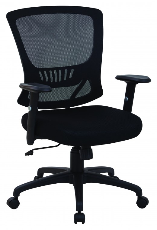 Mesh Back and Seat Locking Tilt Task Chair