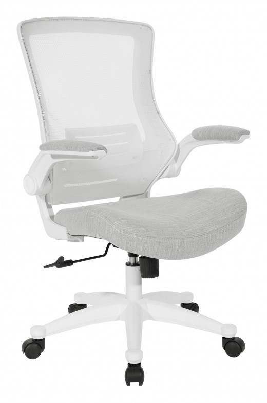 White Screen Back Manager's Chair