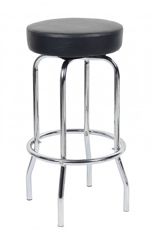 29 Chrome/Black Stool